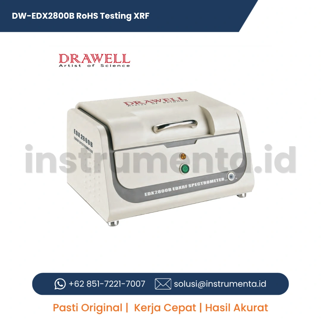 Jual DW-EDX2800B RoHS Testing XRF | Alat Analisis Logam Berat dan Direktif RoHS Presisi